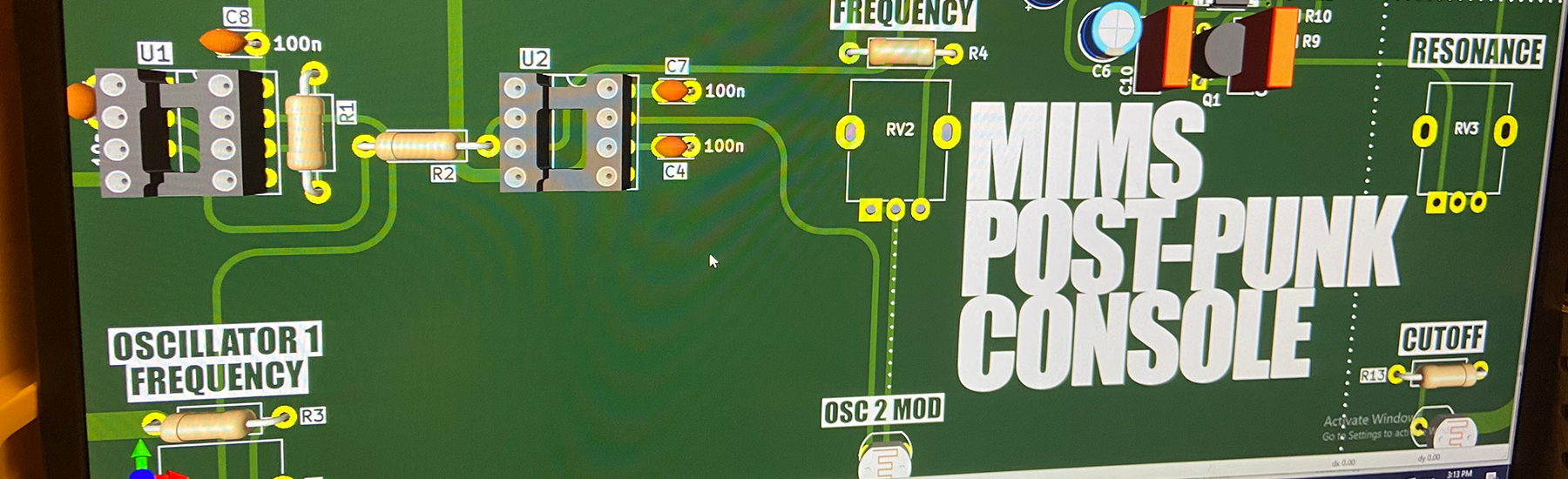 The CMST SynthConsole and MIMS Post-Punk Module