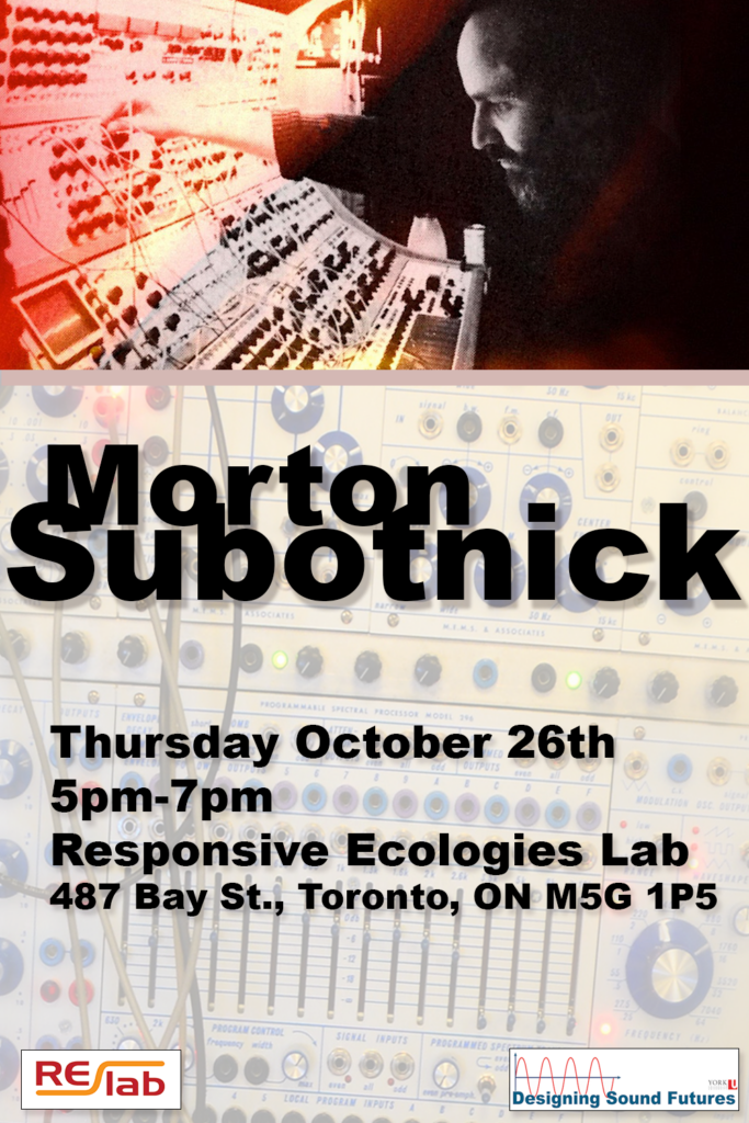 Morton Subotnick at the Re/Lab